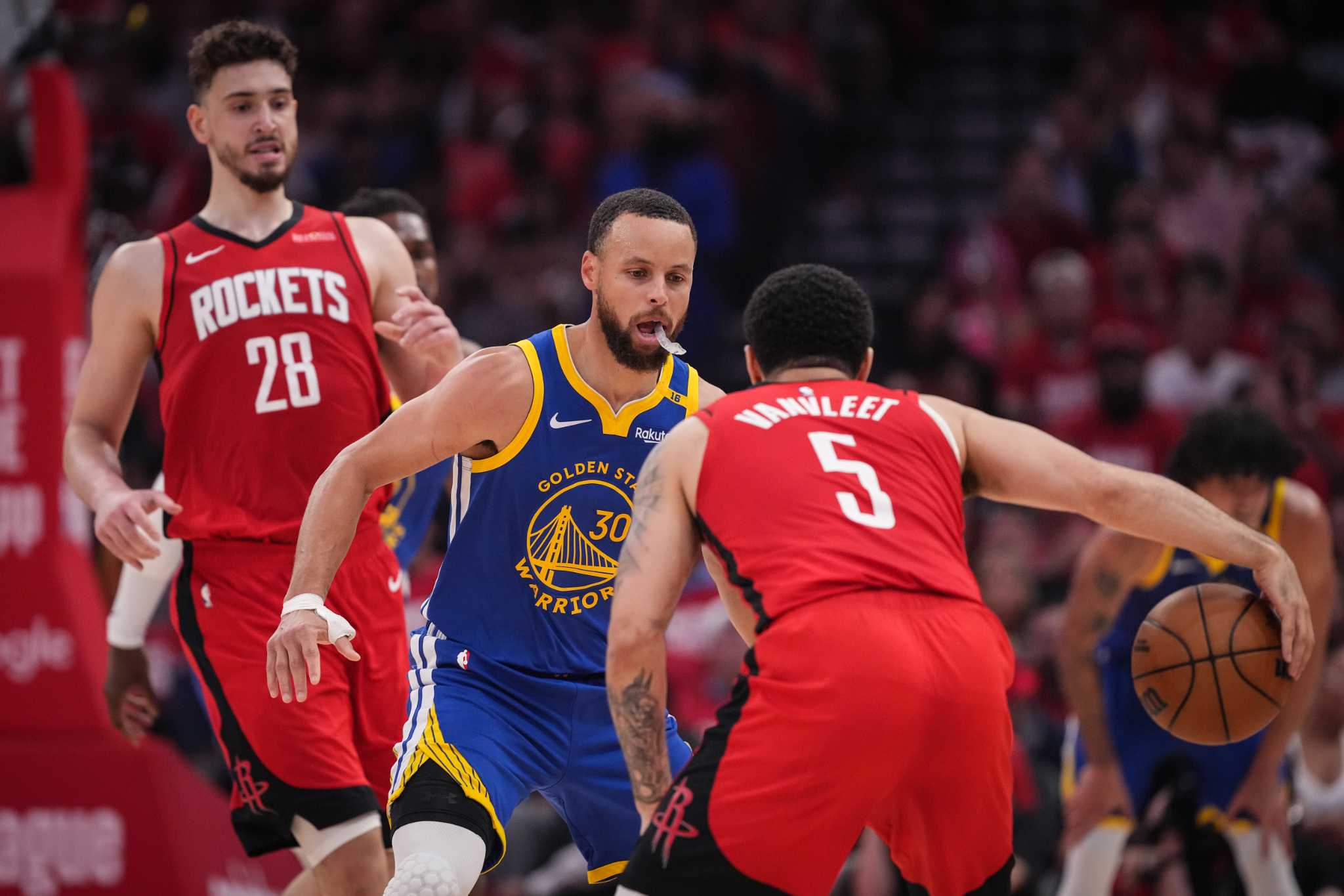 What time is Game 6 of Rockets-Warriors playoff series?