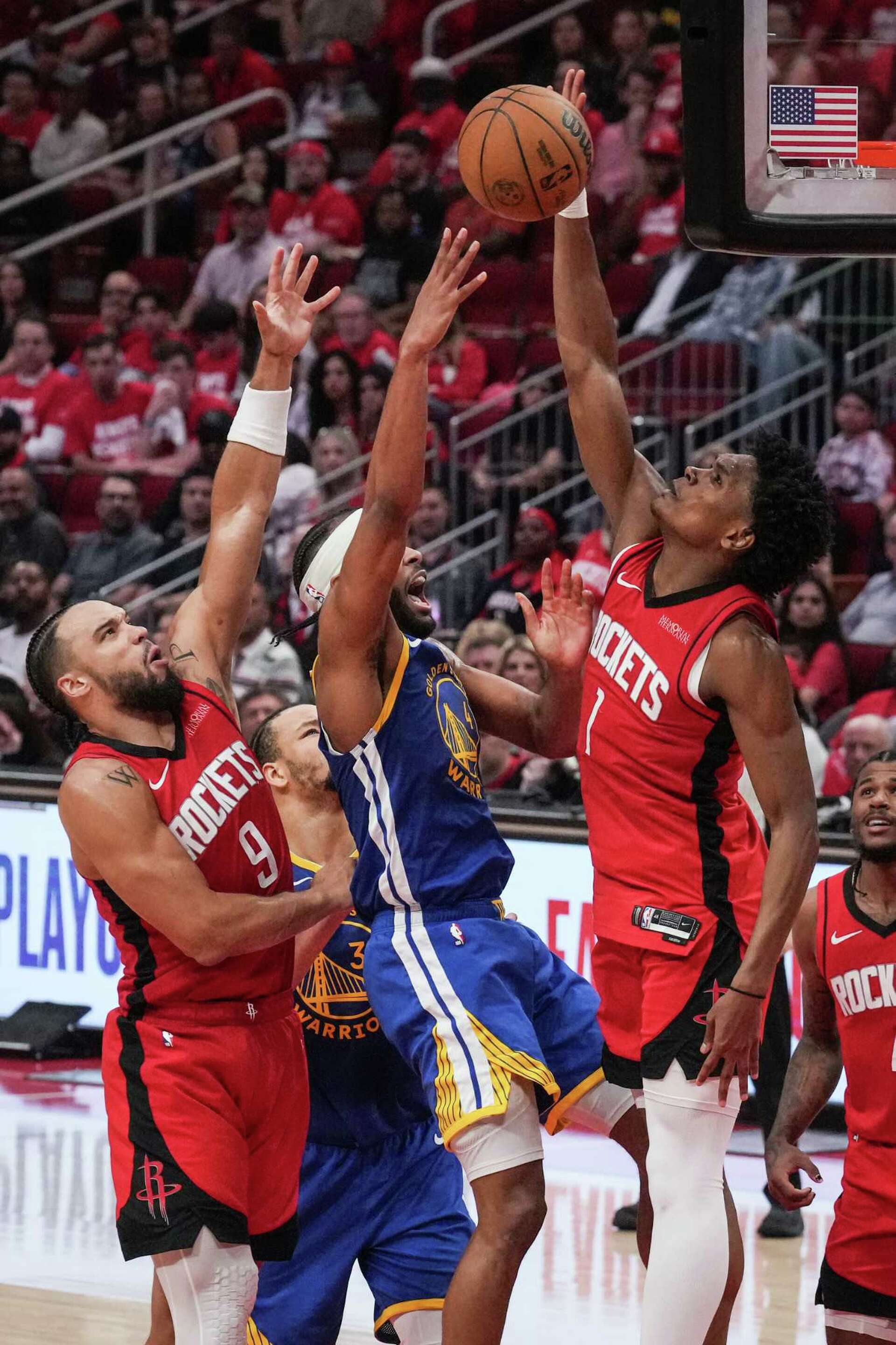 Houston Rockets hold off Golden State's reserves in Game 5 win