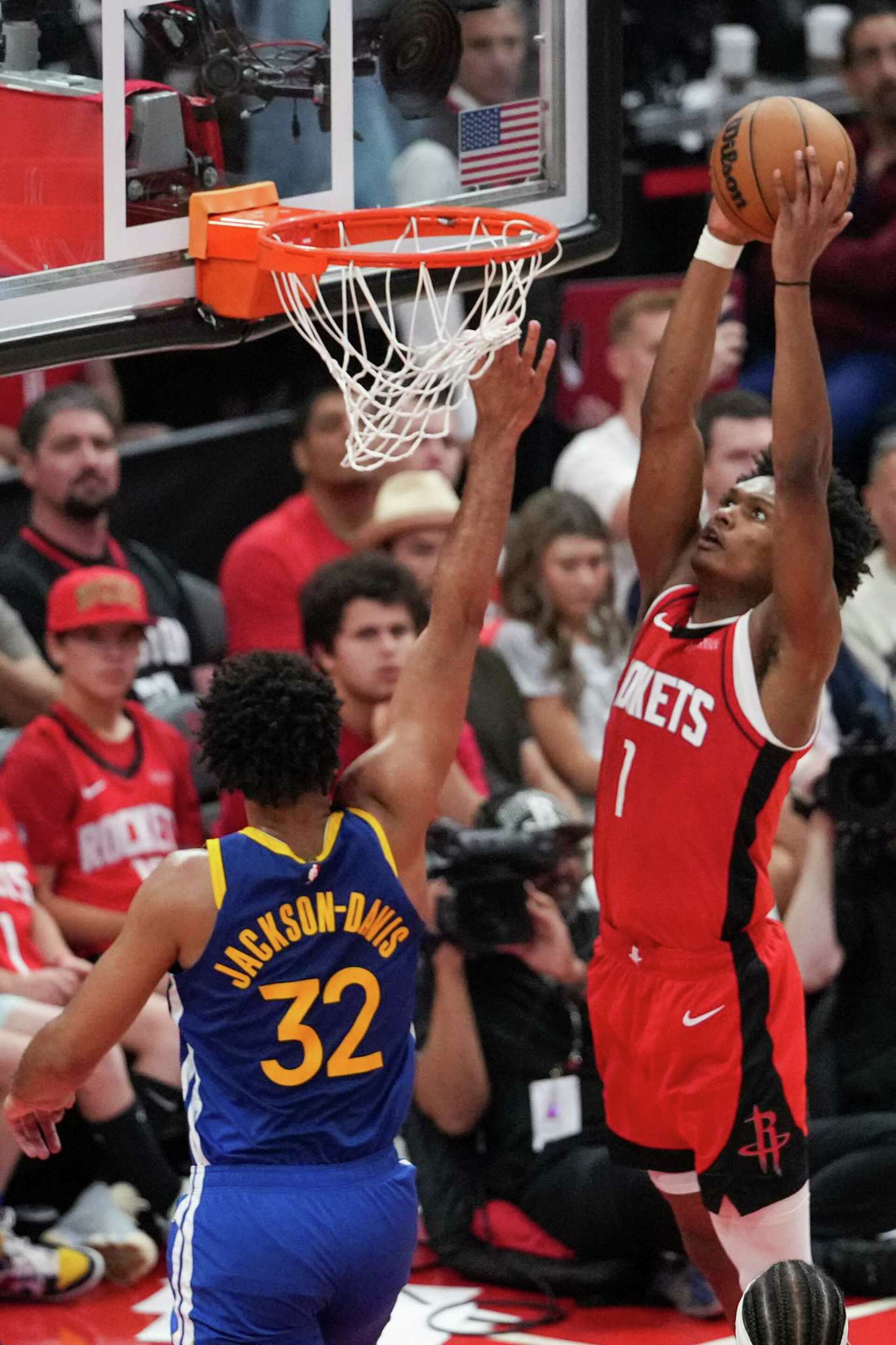 Jouston Rockets Games Houston Rockets hold off Golden State's reserves in Game 5 win