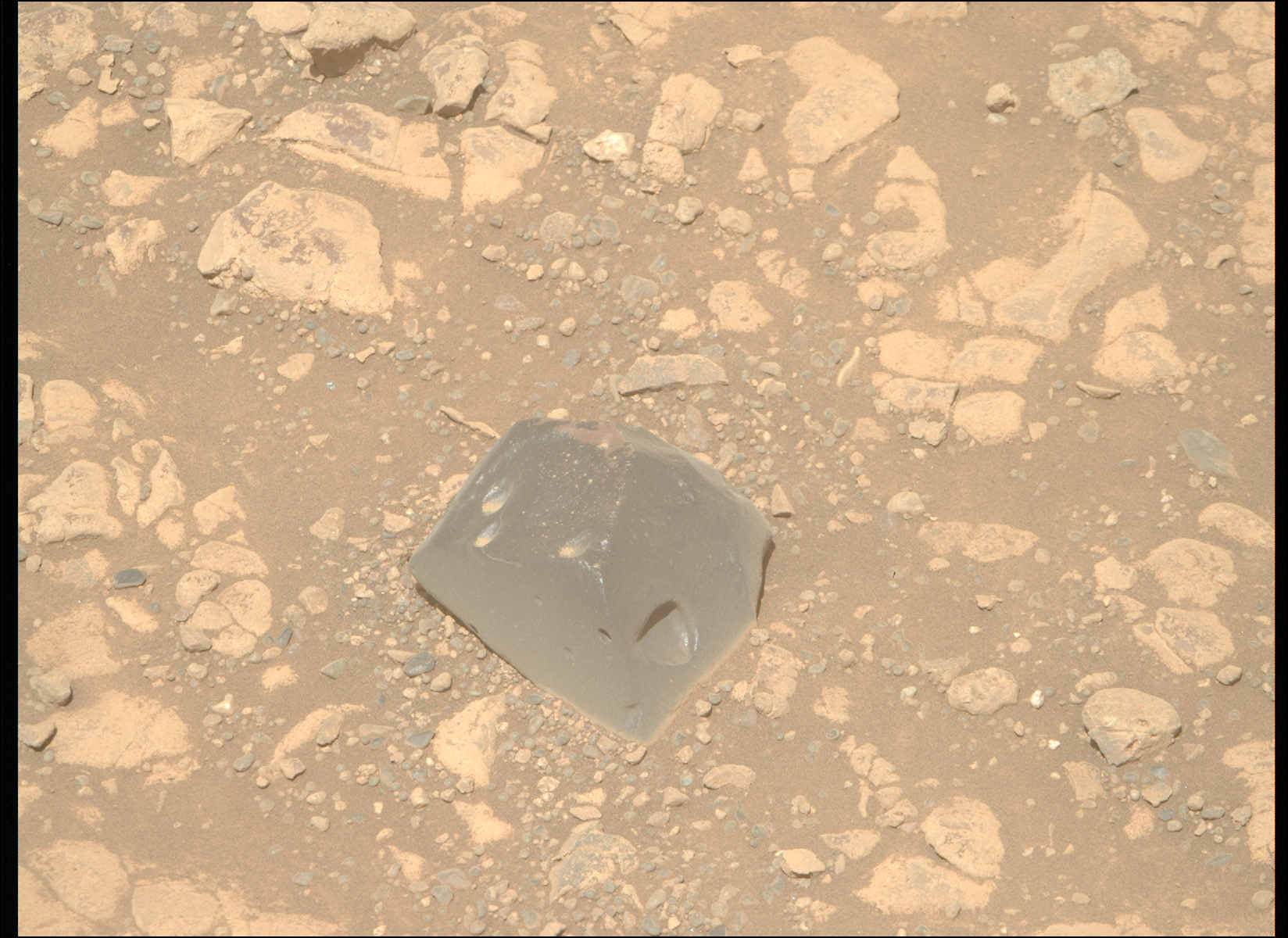 NASA rover makes creepy rock discovery on the Martian surface