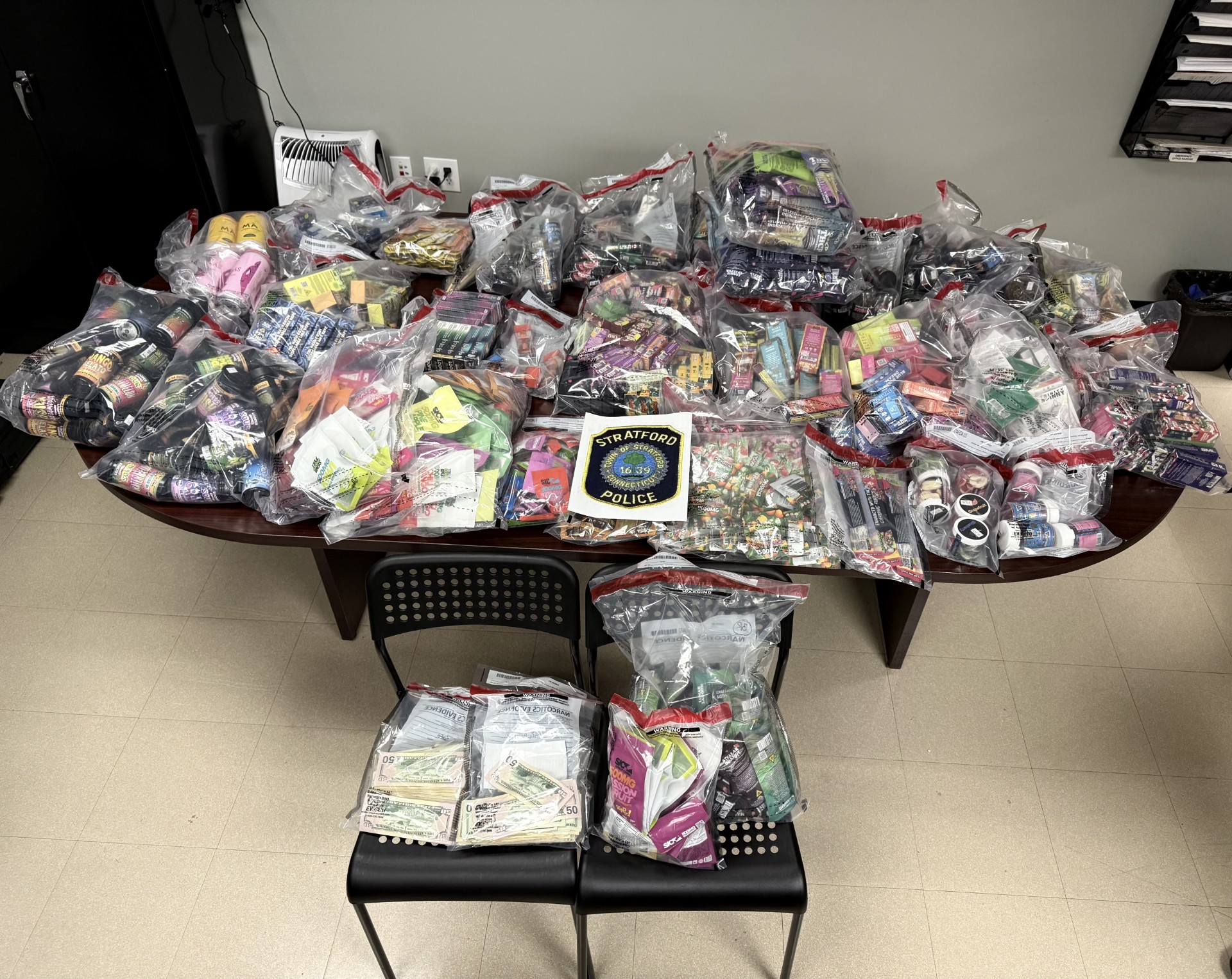 More than 100 pounds of pot products seized at Stratford shop: Police