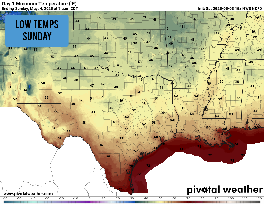 Sweater weather? Here’s how low South Texas temps drop tonight.