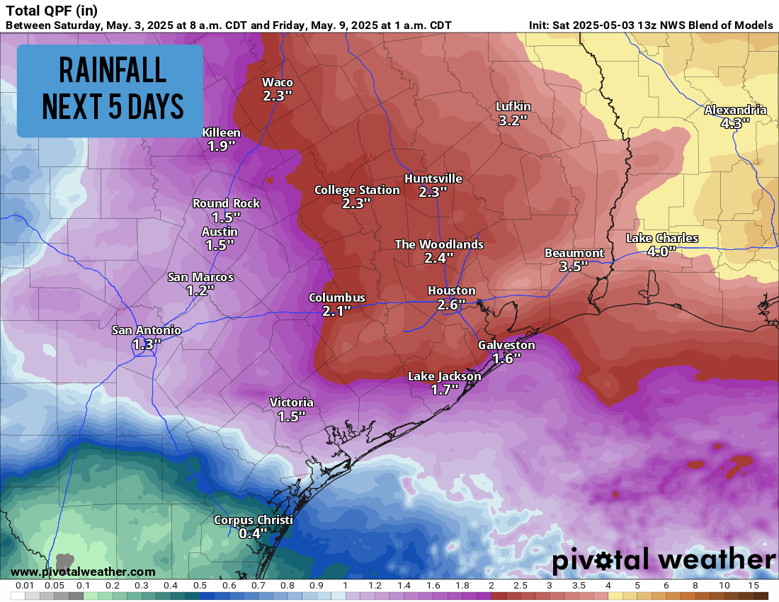 High-Quality Scattered Rain, Storms With A 40% Rain Coverage Wednesday Afternoon In Southeast Texas Scene Digital Art High-Quality Scattered Rain, Storms With A 40% Rain Coverage Wednesday Afternoon In Southeast Texas Scene Digital Art
