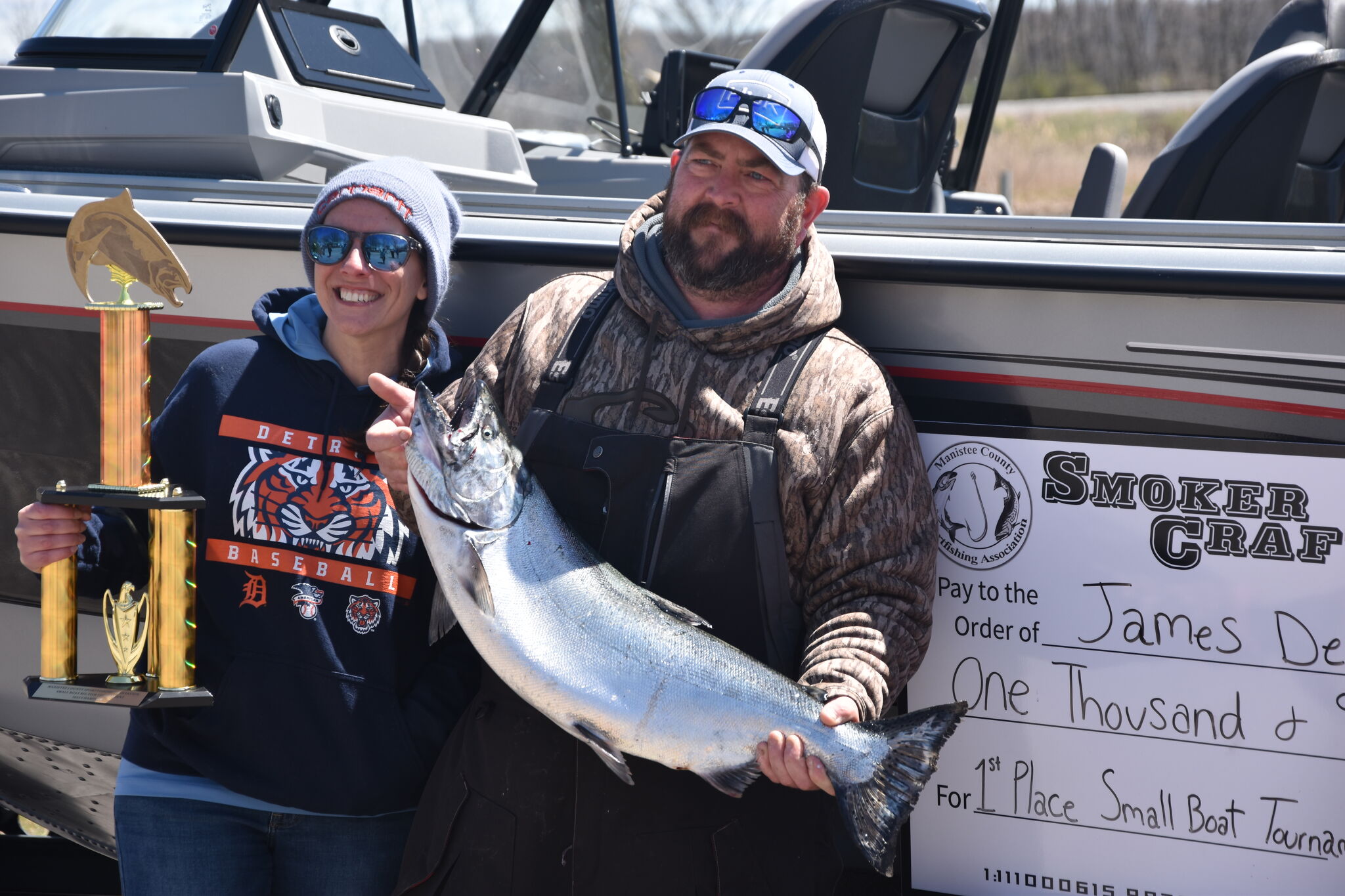 Lake Michigan fishing tournament draws 46 boats for $1,000
