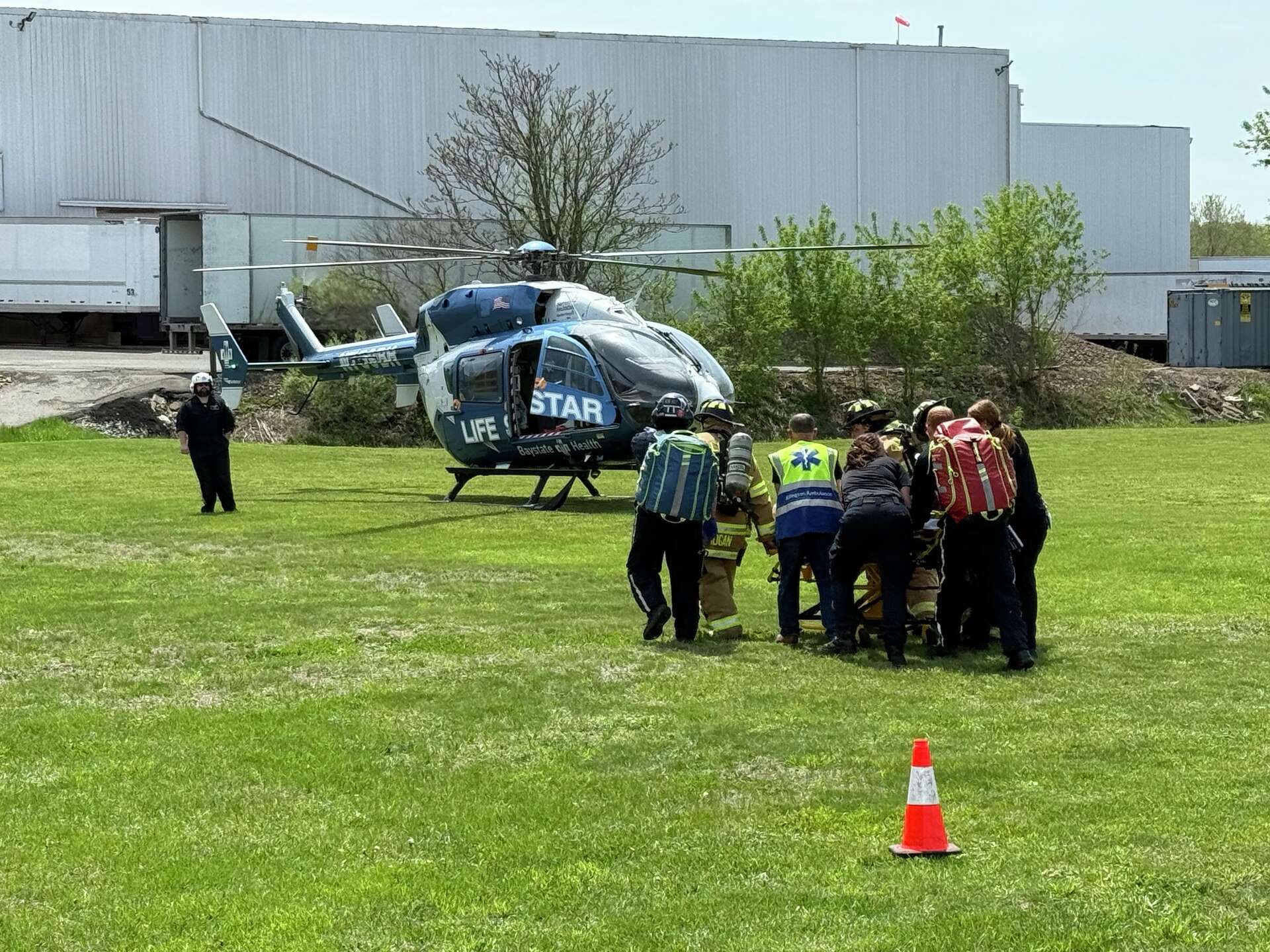 Motorcyclist injured in West Road crash in Ellington, officials say