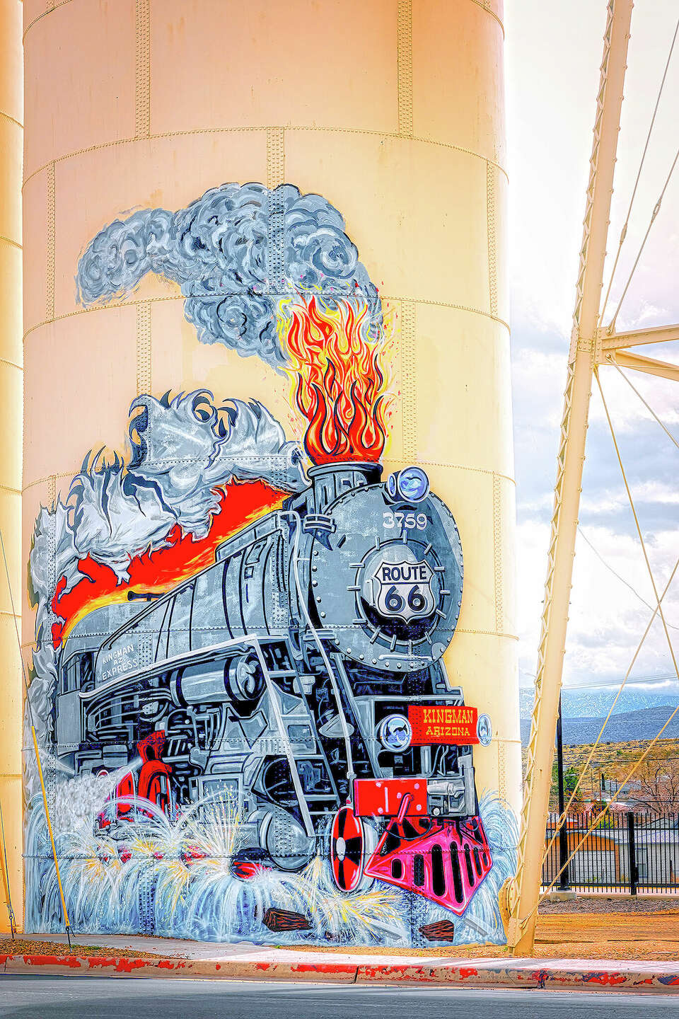 アート・デザイン・音楽 Route 66 & U.S. Highway US Route 66 The Mother Road Retro Banner Flag Born to Ride