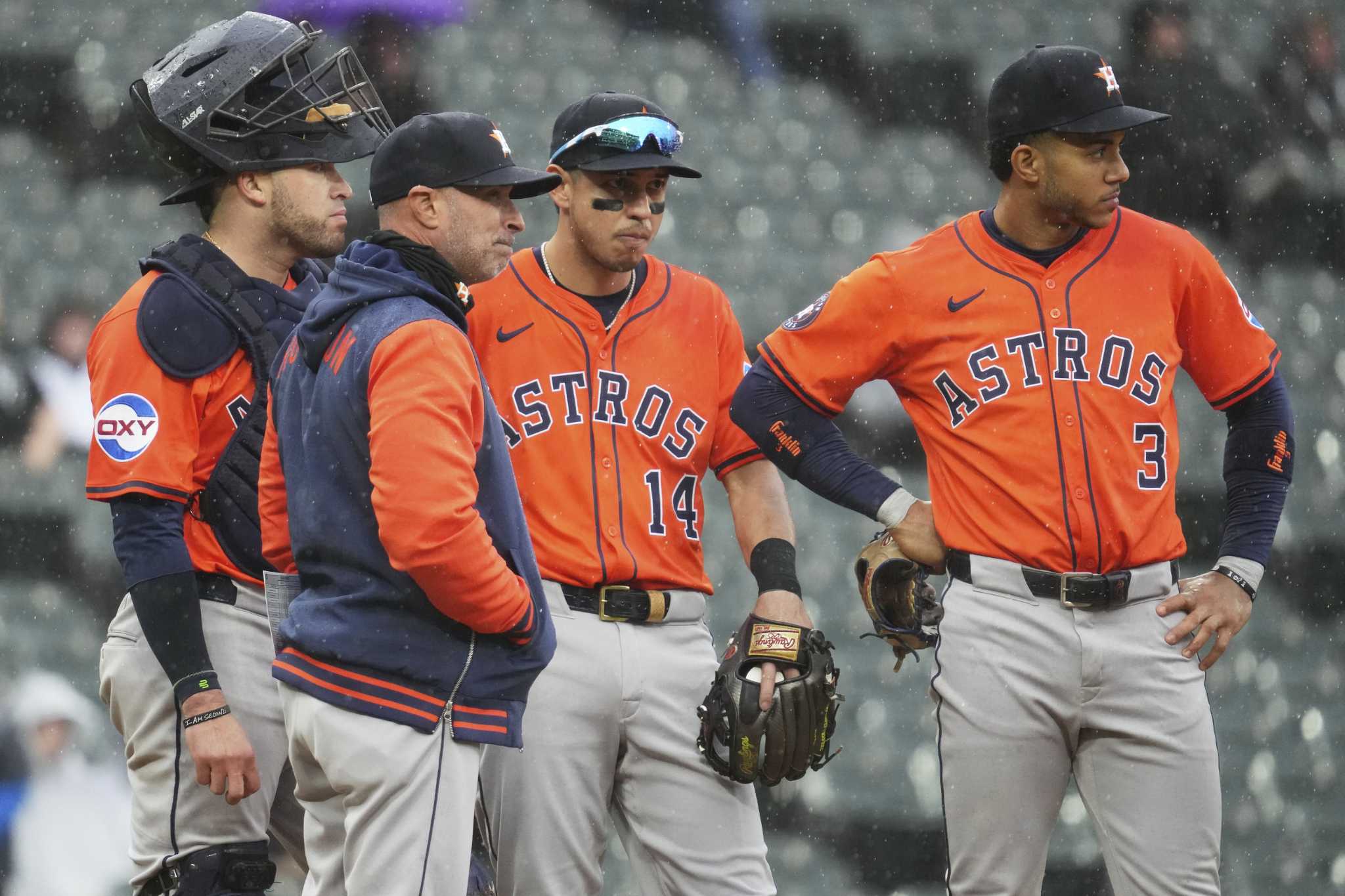 Houston Astros drop two of three to Chicago White Sox