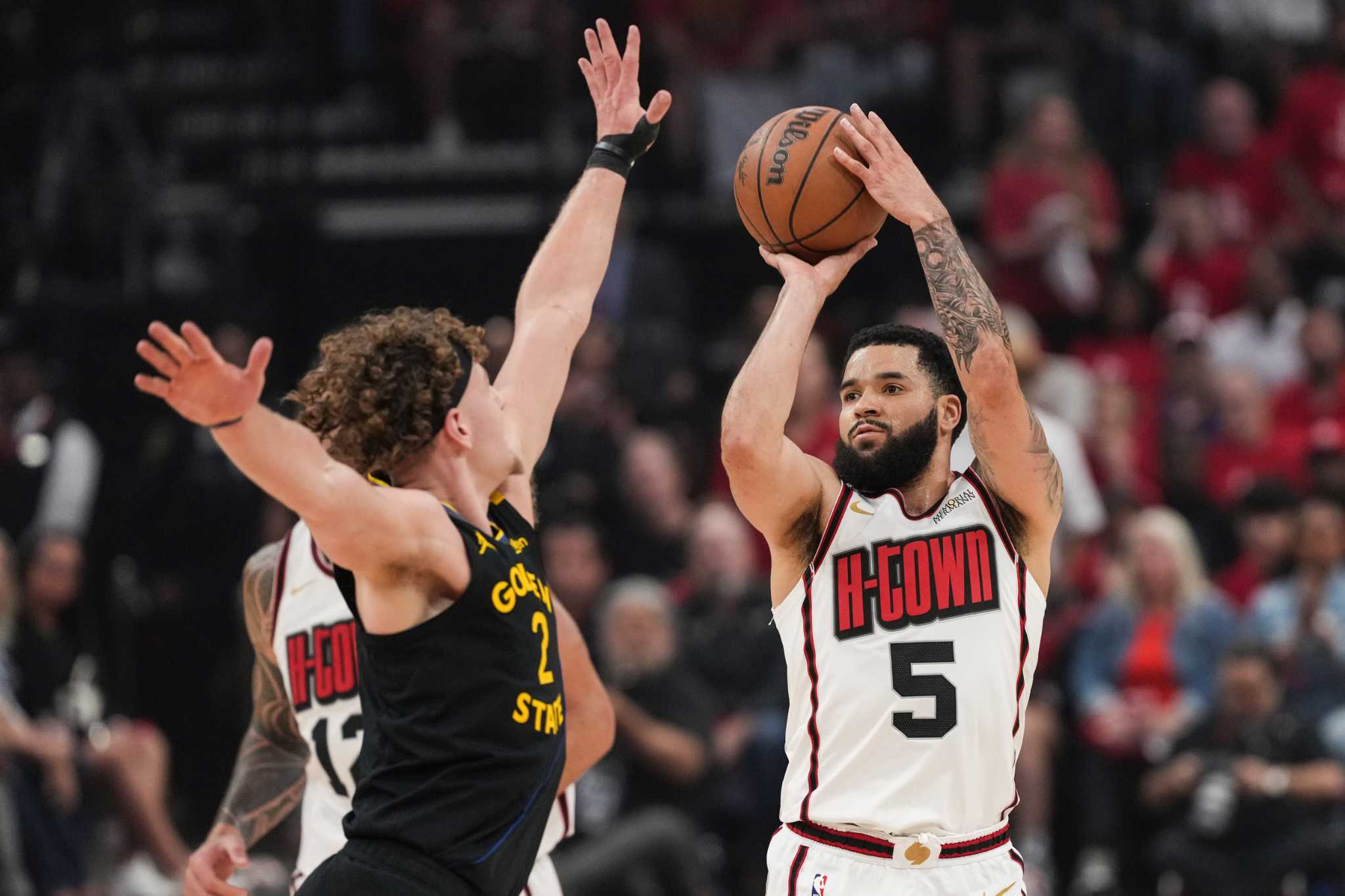 Warriors defense smothers Rockets' Fred VanVleet in Game 7 win