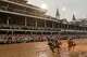 How to watch, how it works, horses to know 1 Sovereignty, ridden by Junior Alvarado, crosses the finish line to win the 151st running of the Kentucky Derby horse race at Churchill Downs Saturday, May 3, 2025, in Louisville, Ky. (AP Photo/Abbie Parr)