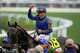 How to watch, how it works, horses to know 3 Junior Alvarado celebrates after riding Sovereignty to victory in the 151st running of the Kentucky Derby horse race at Churchill Downs Saturday, May 3, 2025, in Louisville, Ky. (AP Photo/Brynn Anderson)