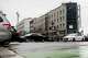 Cars crossing Market Street in San Francisco
