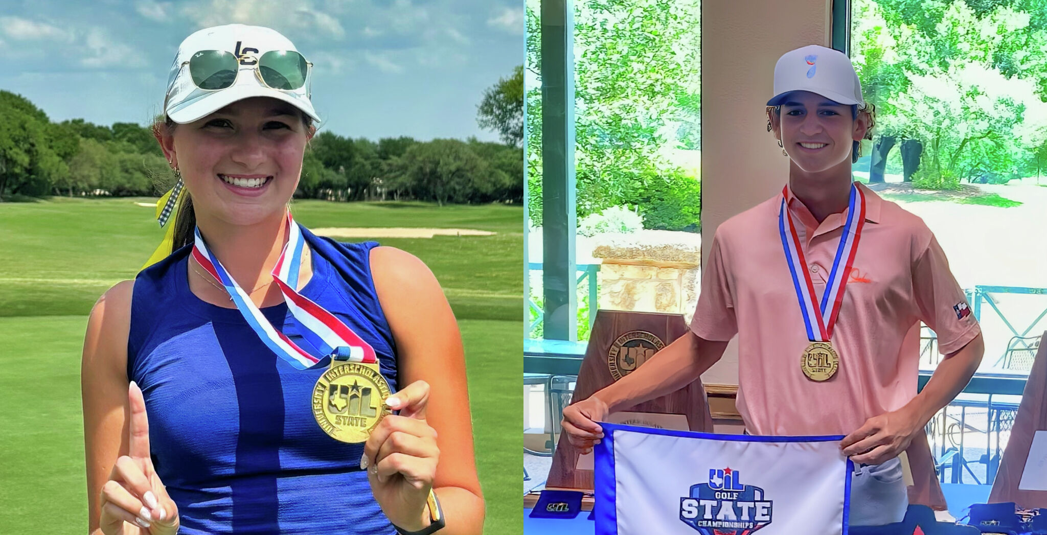 Two Houston-area golfers claim individual titles at state