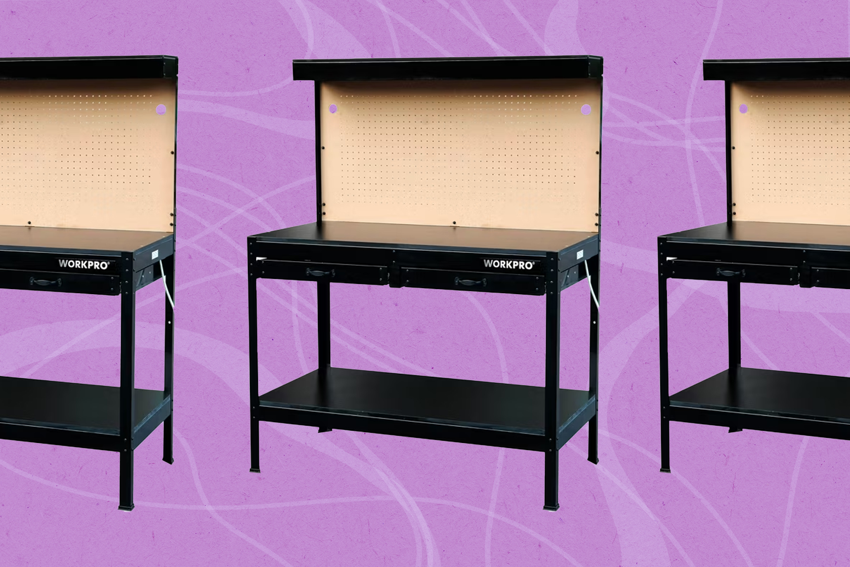 Workbench 40 Check out this blowout deal on a 48-inch workbench at Walmart—now $109