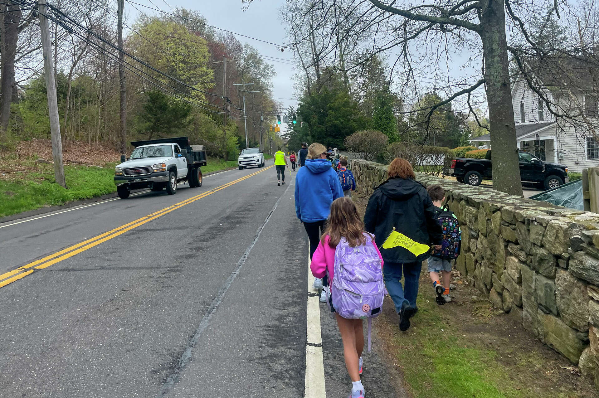 Ox Ridge Scjool Earth Day walk shows