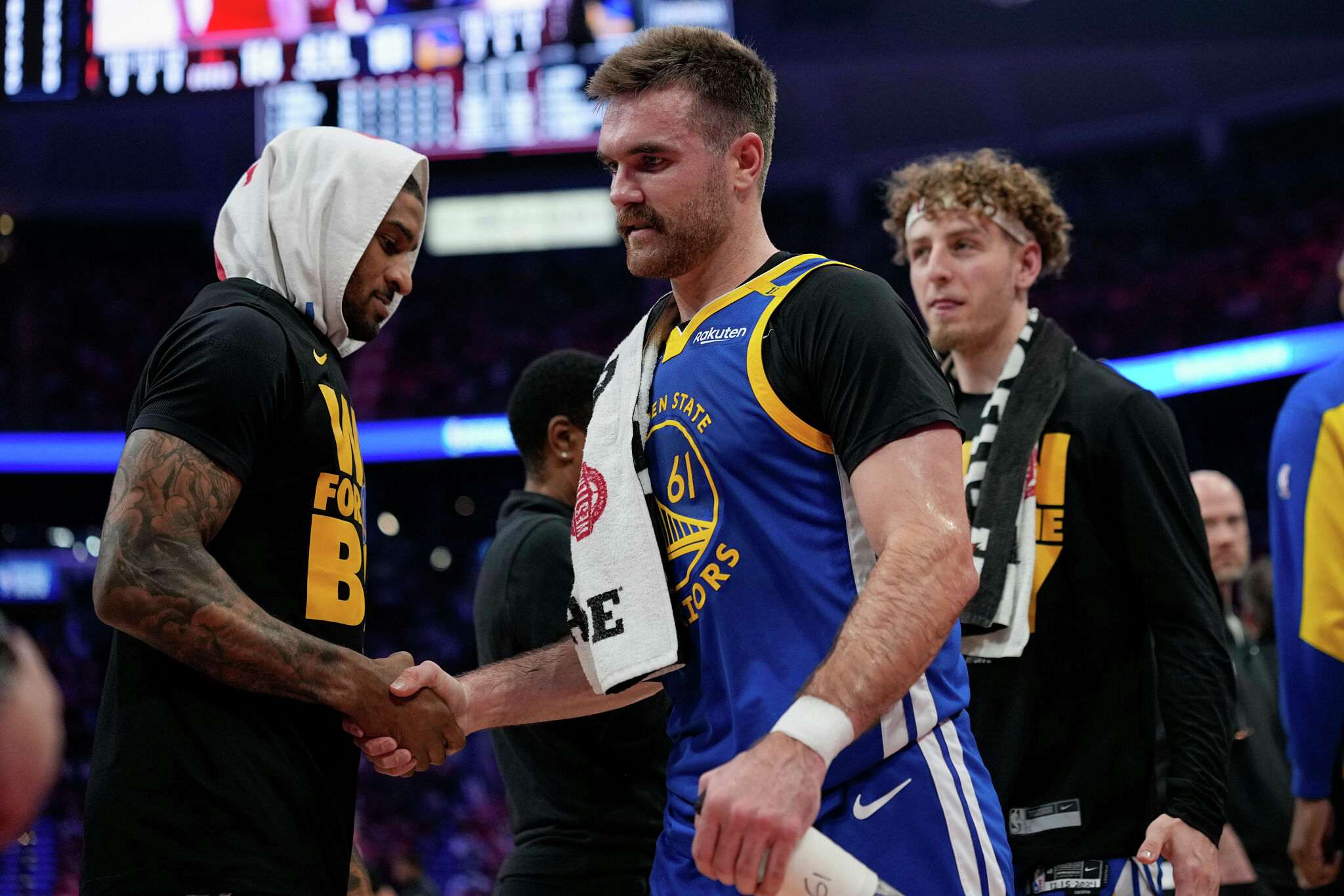 Warriors' playoff agitator admits he's 'off in the head'