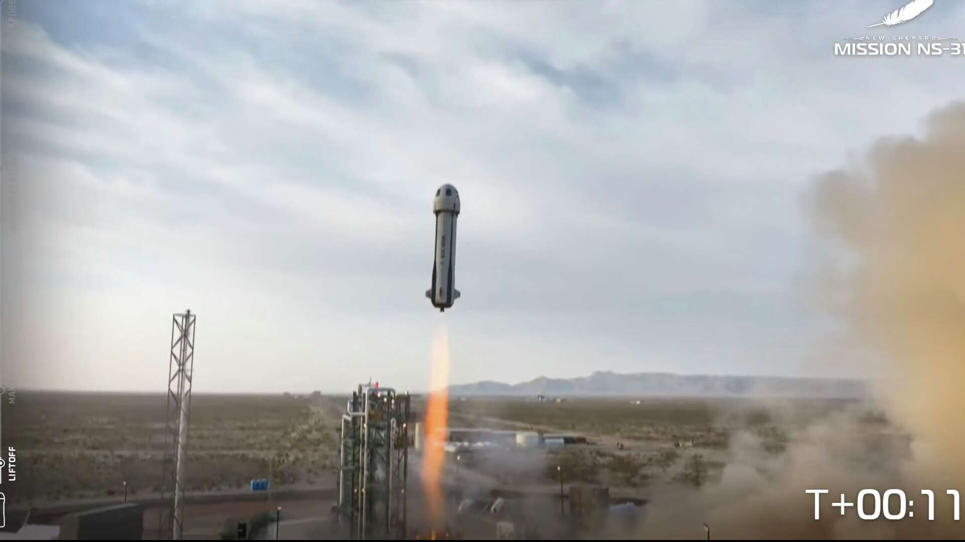 Blue Origin: Watch New Shepard space flight from Texas launch site