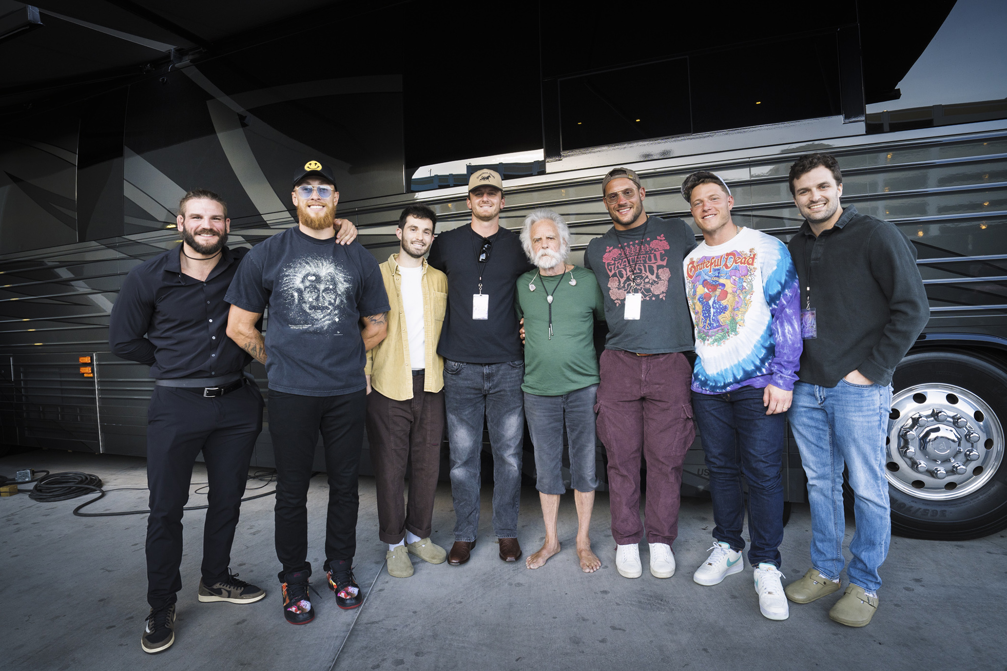 49ers stars attend Grateful Dead offshoot's show at Las Vegas' Sphere