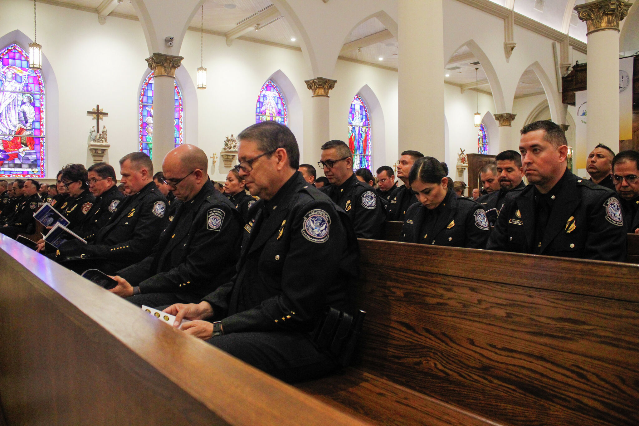 PHOTOS: Laredo law enforcement gather to honor fallen officers, pray