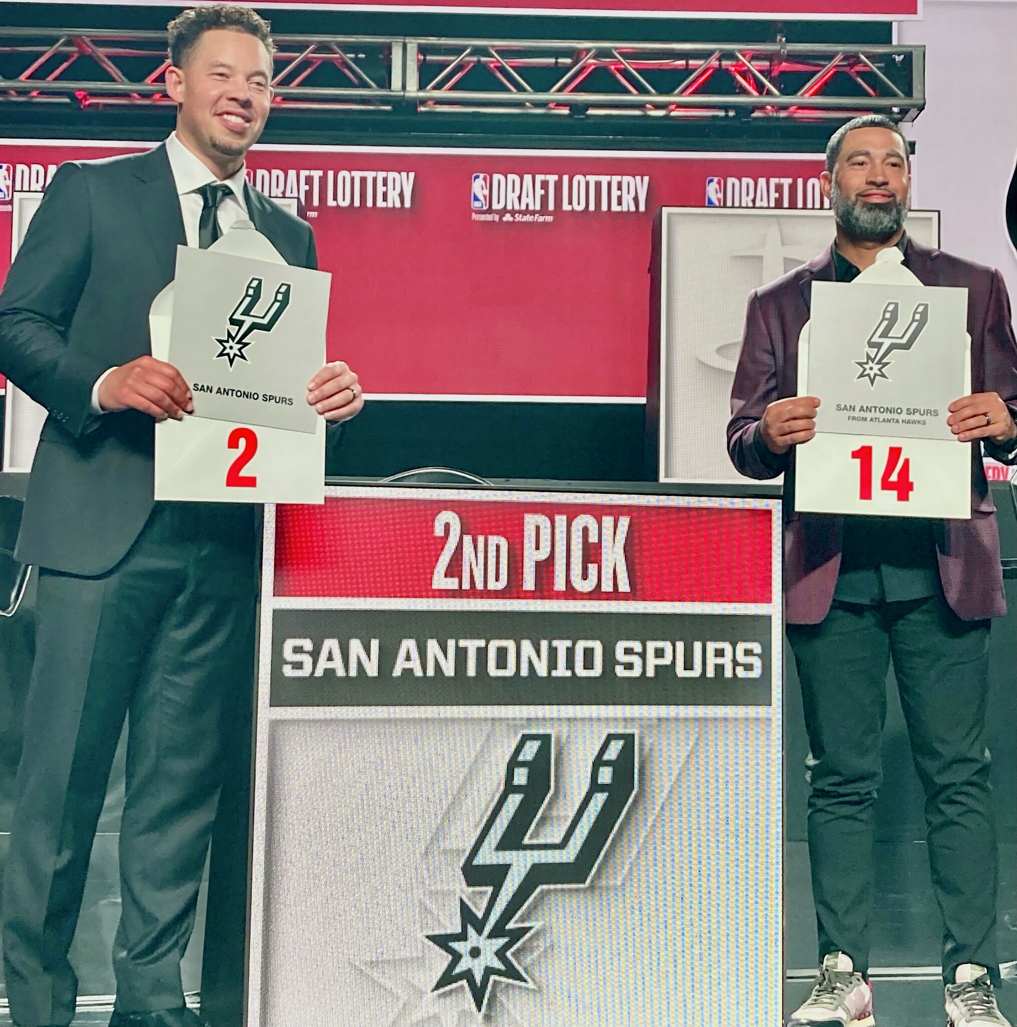No Cooper Flagg, but Spurs nab No. 2 pick with lucky NBA Draft lottery