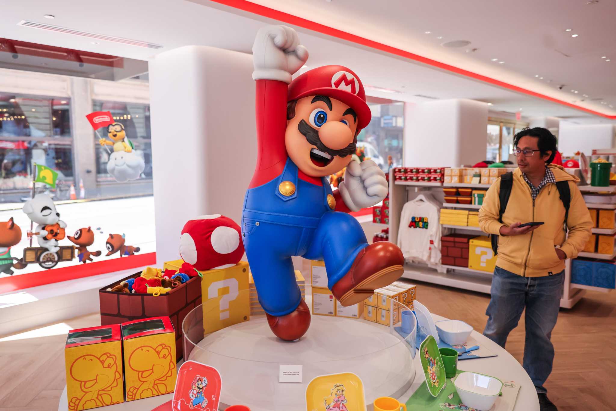Nintendo’s new store is now open in S.F.’s Union Square. Here’s a look inside - San Francisco Chronicle