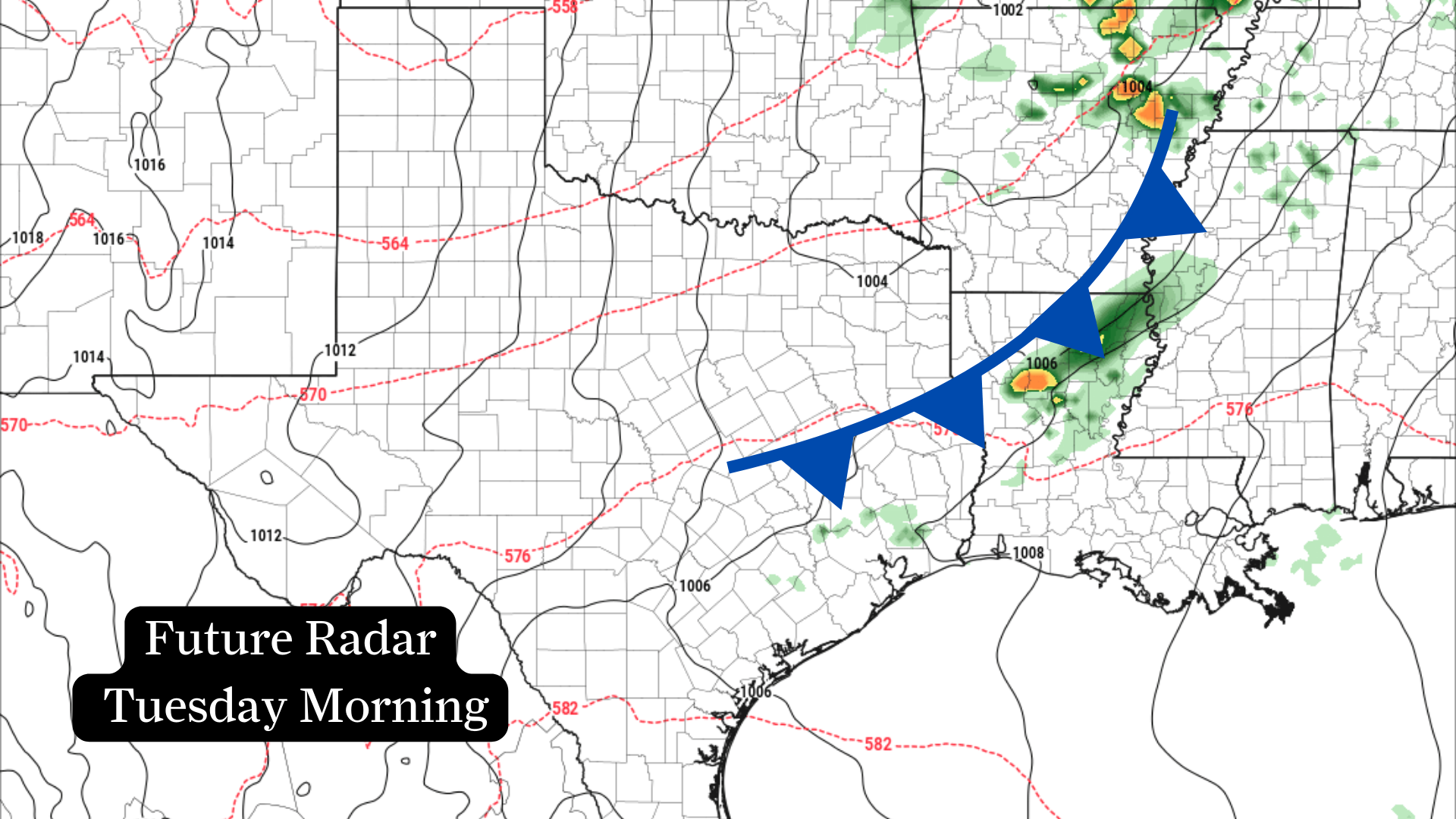 Houston continues its May heatwave early this week, but a weak cold front is poised to approach Southeast Texas by Tuesday. Does it bring cooler weather?