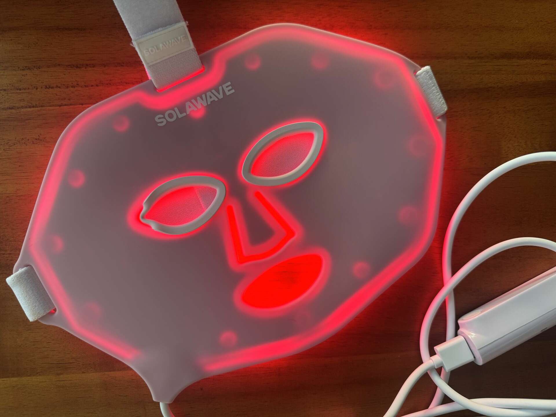 SOLAWAVE LEDライトセラピーFace Mask Best Red Light Therapy Mask | LED Face Mask | Solawave