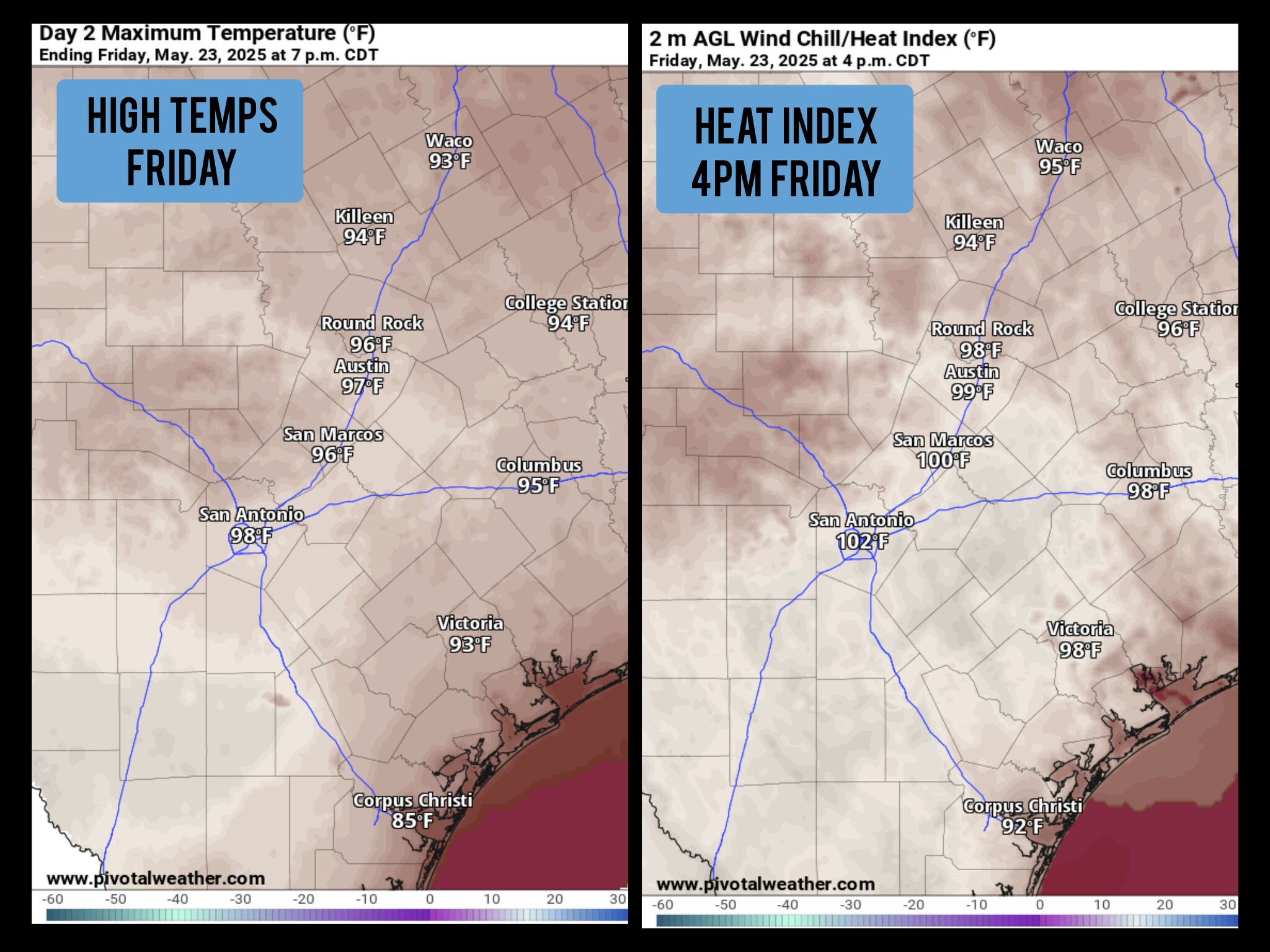Our heat is abnormal. Is South Texas having its hottest May ever?