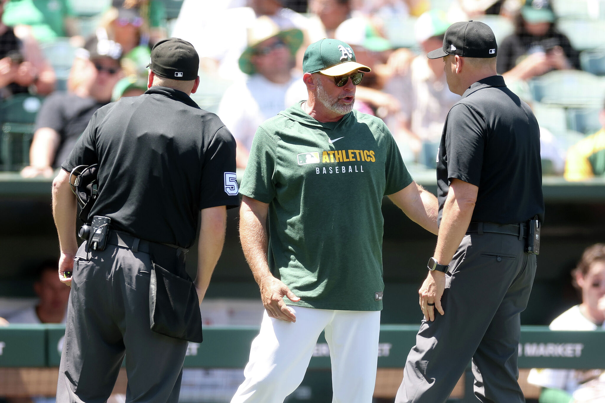 The A's seem completely fed up with their Sacramento ballpark