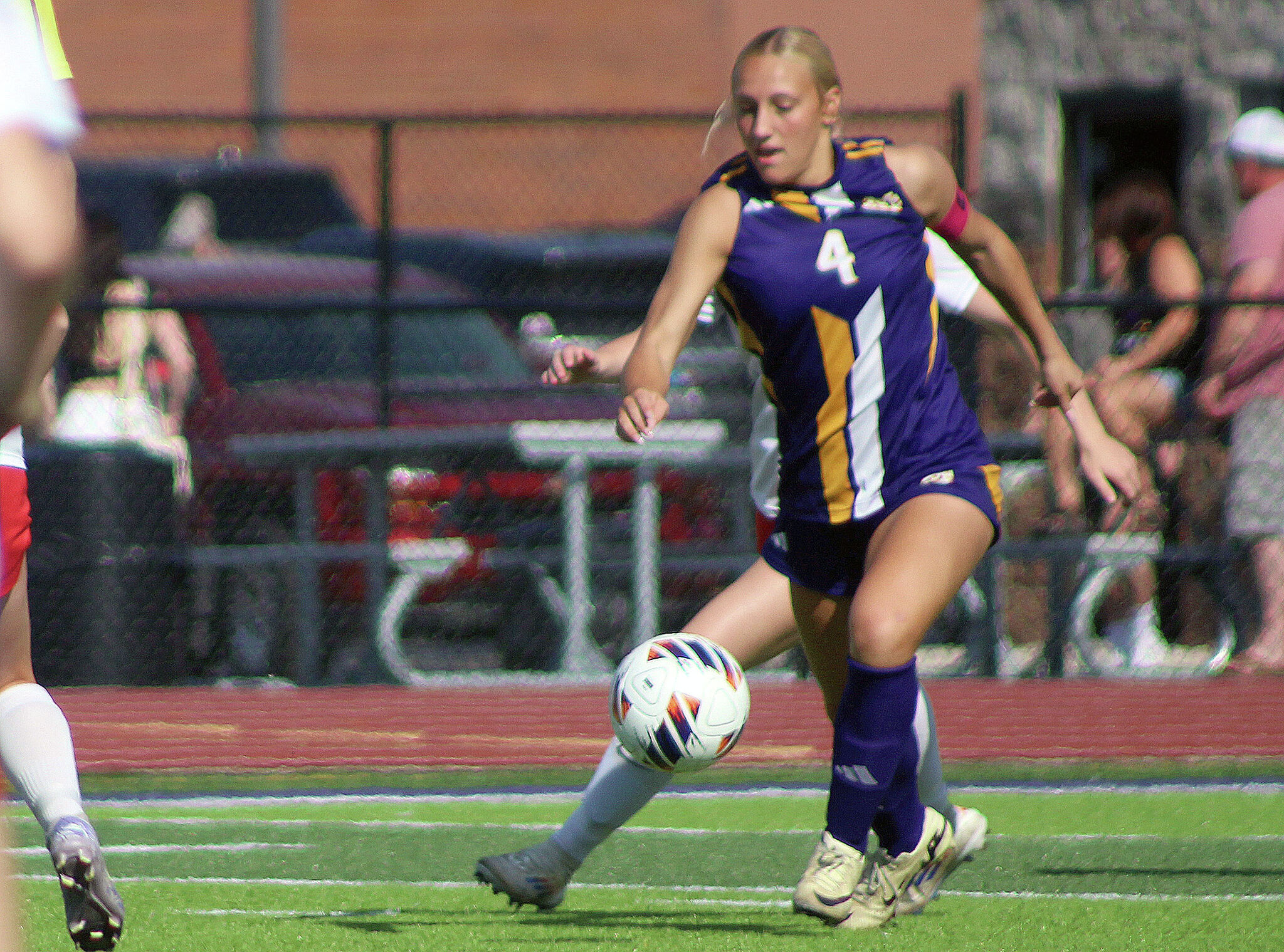 MONDAY SOCCER: Delaney Griffin’s hat trick lifts Civic Memorial past Highland
