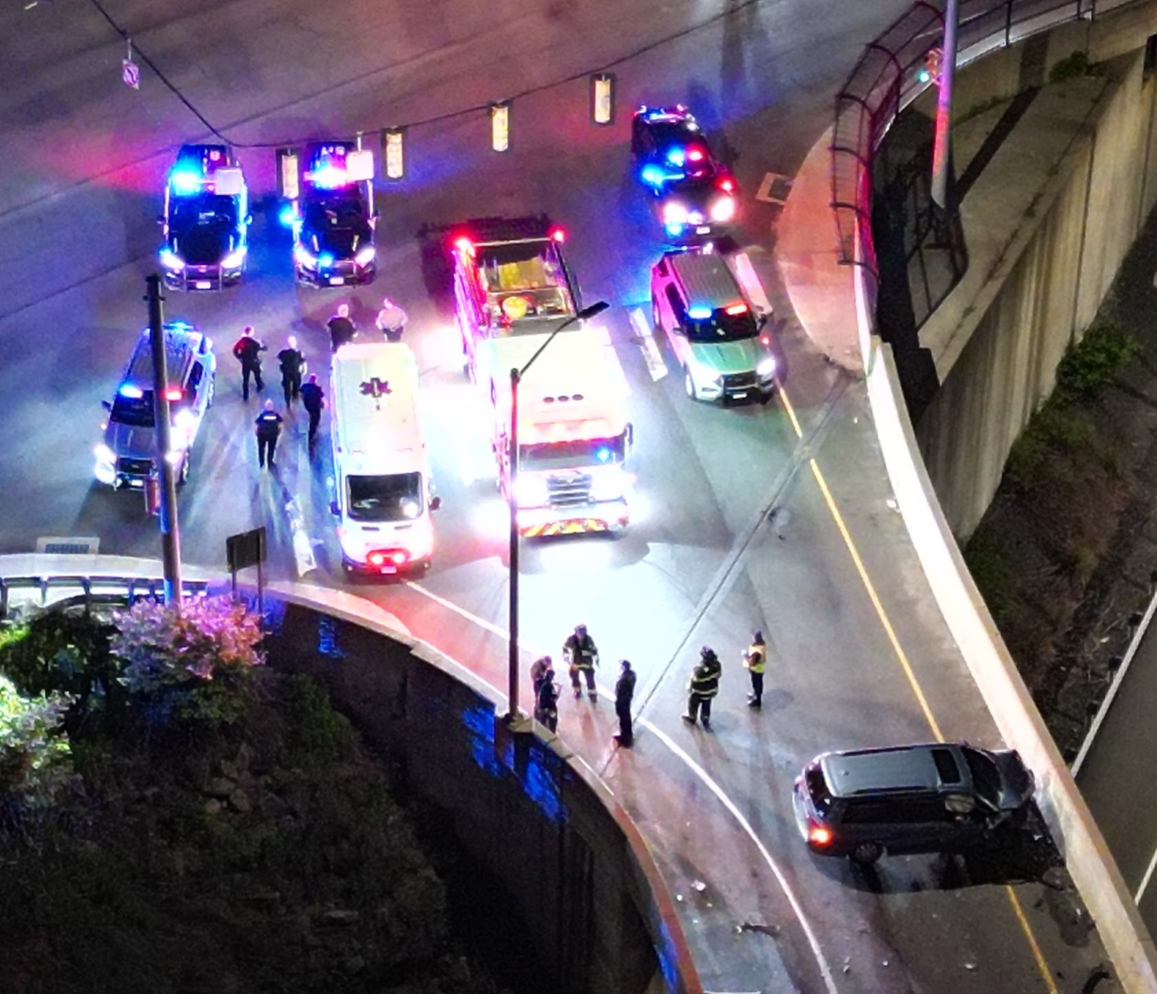 Driver killed in Waterbury one-car crash on I-84 on-ramp, police say