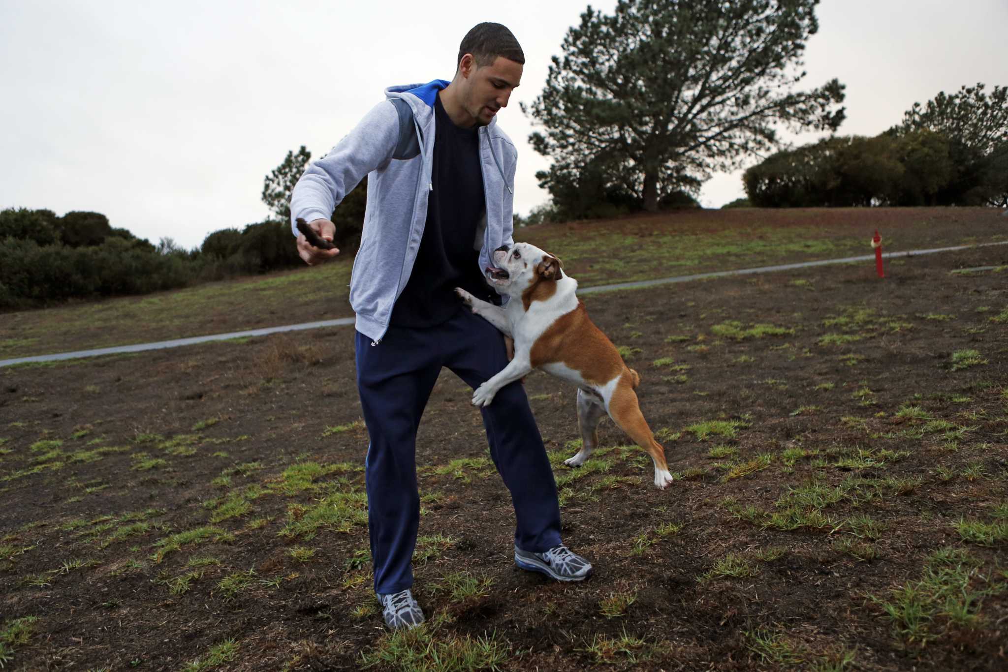 Klay Thompson mourns loss of beloved bulldog Rocco