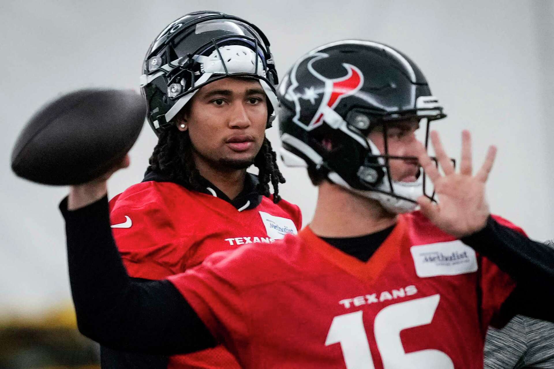 Houston Texans coach aren't concerned CJ Stroud isn't throwing