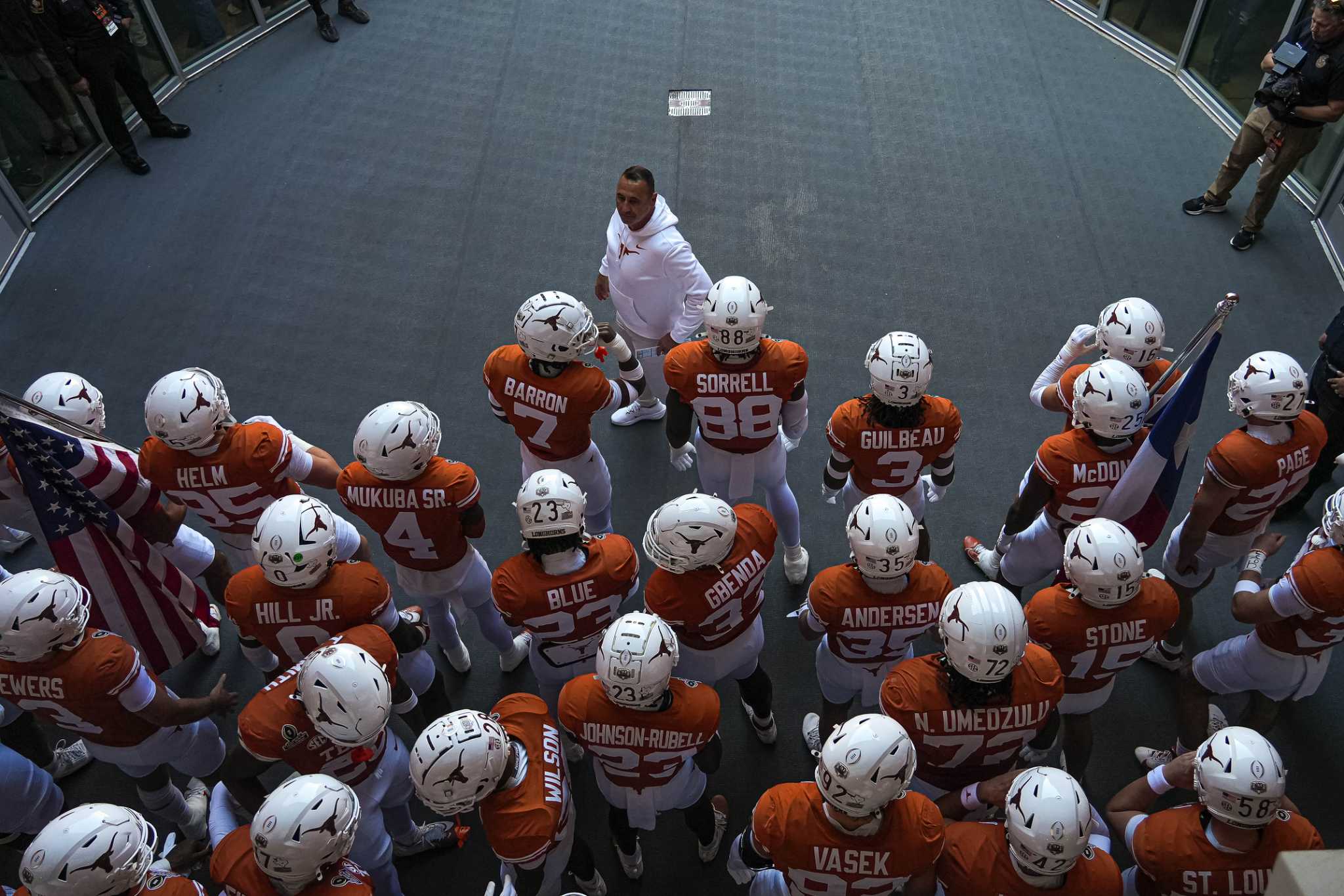 Time slots, TV info revealed for 2025 Texas football schedule