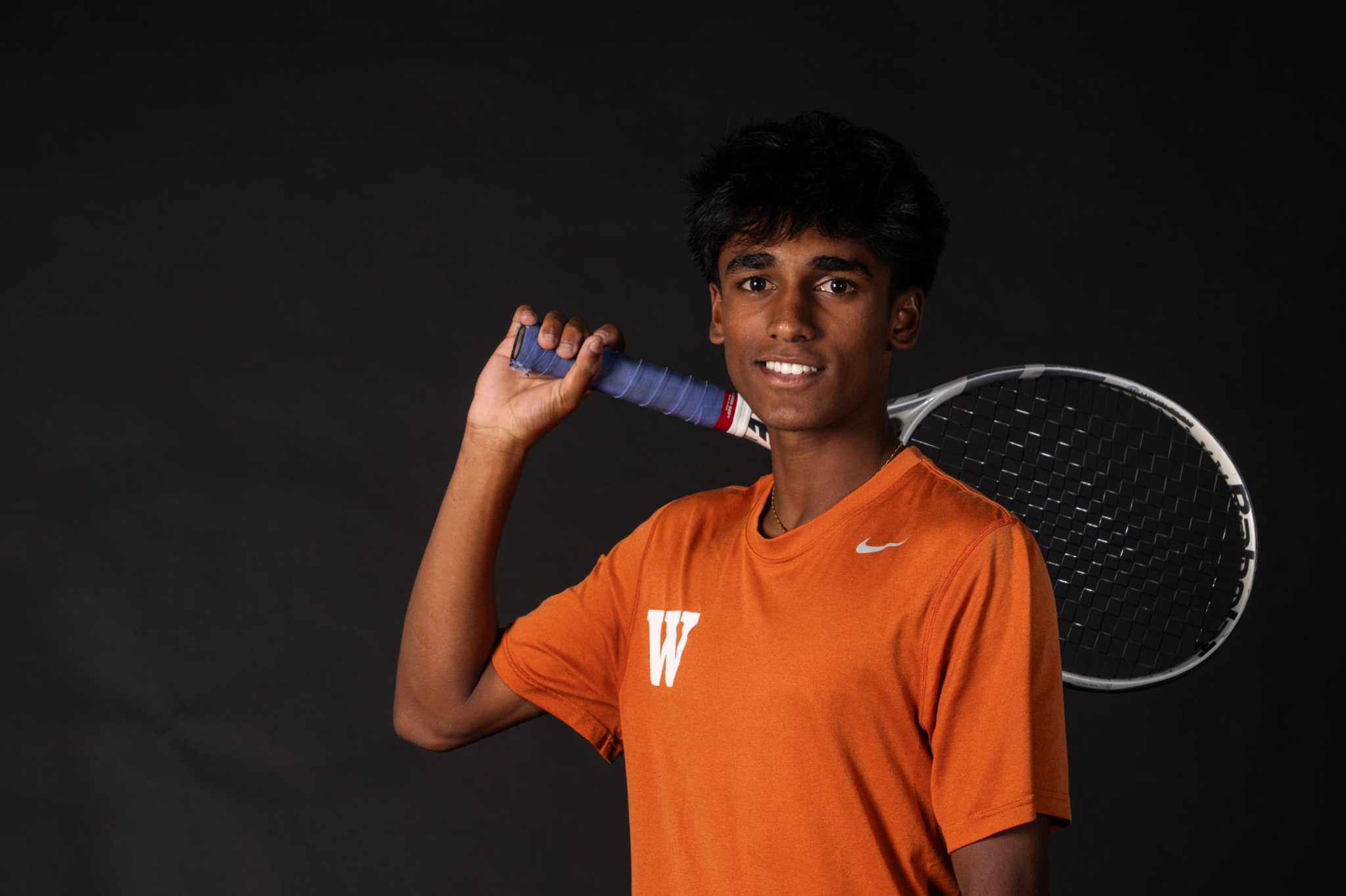 Sibhi Raja All-Central Texas tennis team led by Sibi Raja, Rylee Michna