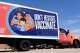 An Austin Public Health truck is decorated with an advertisement encouraging vaccinations. After going through the measles outbreak earlier this year, Austin Public Health is now fighting pertussis.