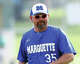 Tim Fahnestock has announced he is retiring as head baseball coach at Marquette Catholic High school after 11 seasons.