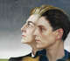 “Medallion (You/We),” 1936, oil on canvas by Gluck, Ömer Koç Collection. (2025 Artists Rights Society. Gluck is considered a queer pioneer.
