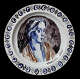 “Vanessa Bell,” from “The Famous Women Dinner Service,” 1932-1934, hand-painted Wedgwood ceramic plates by Vanessa Bell and Duncan Grant, The Charleston Trust, Firle, United Kingdom. Bell is featured along 25 fellow British female artists in the Clark Art Institute’s latest exhibit “A Room of Her Own.”