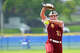 St. Josephโs Kaitlyn Dzialo (#31) pitches in the CIAC Class L Softball Quarterfinal game between St. Joseph and Brookfield high schools. Friday, June 6, 2025, Brookfield High School, Brookfield, Conn.