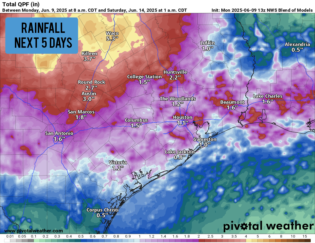 Timeline: Here’s when a cold front, storms will hit South Texas