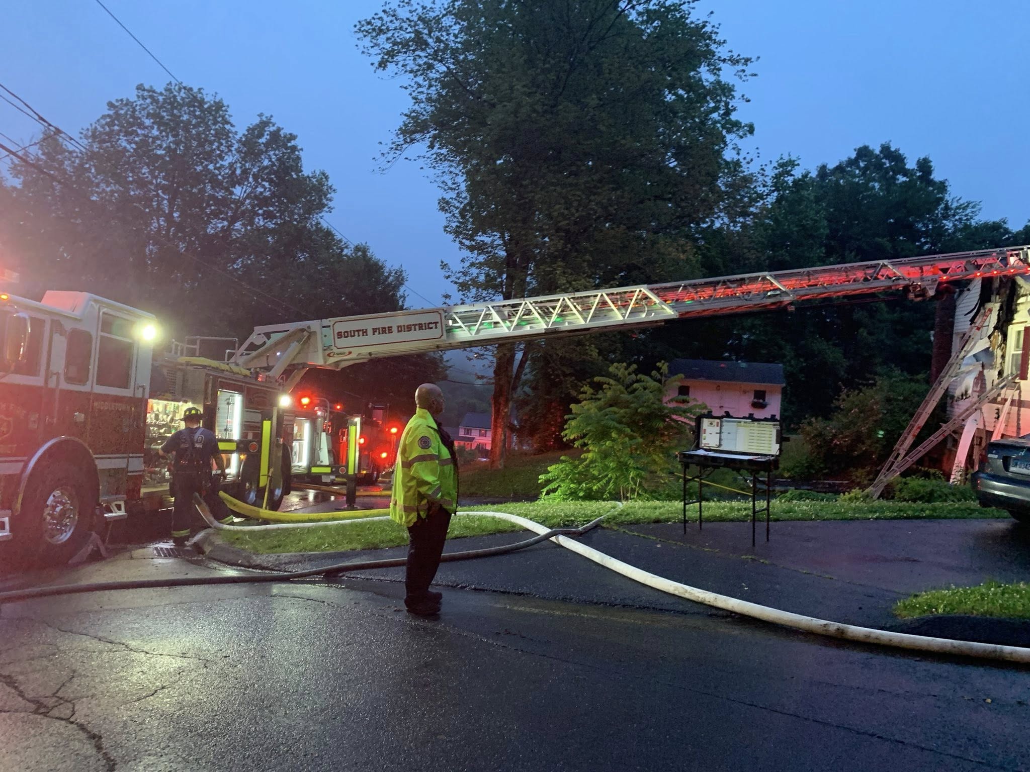 Crews fight Middletown attic fire on Lake Ridge Heights, officials say