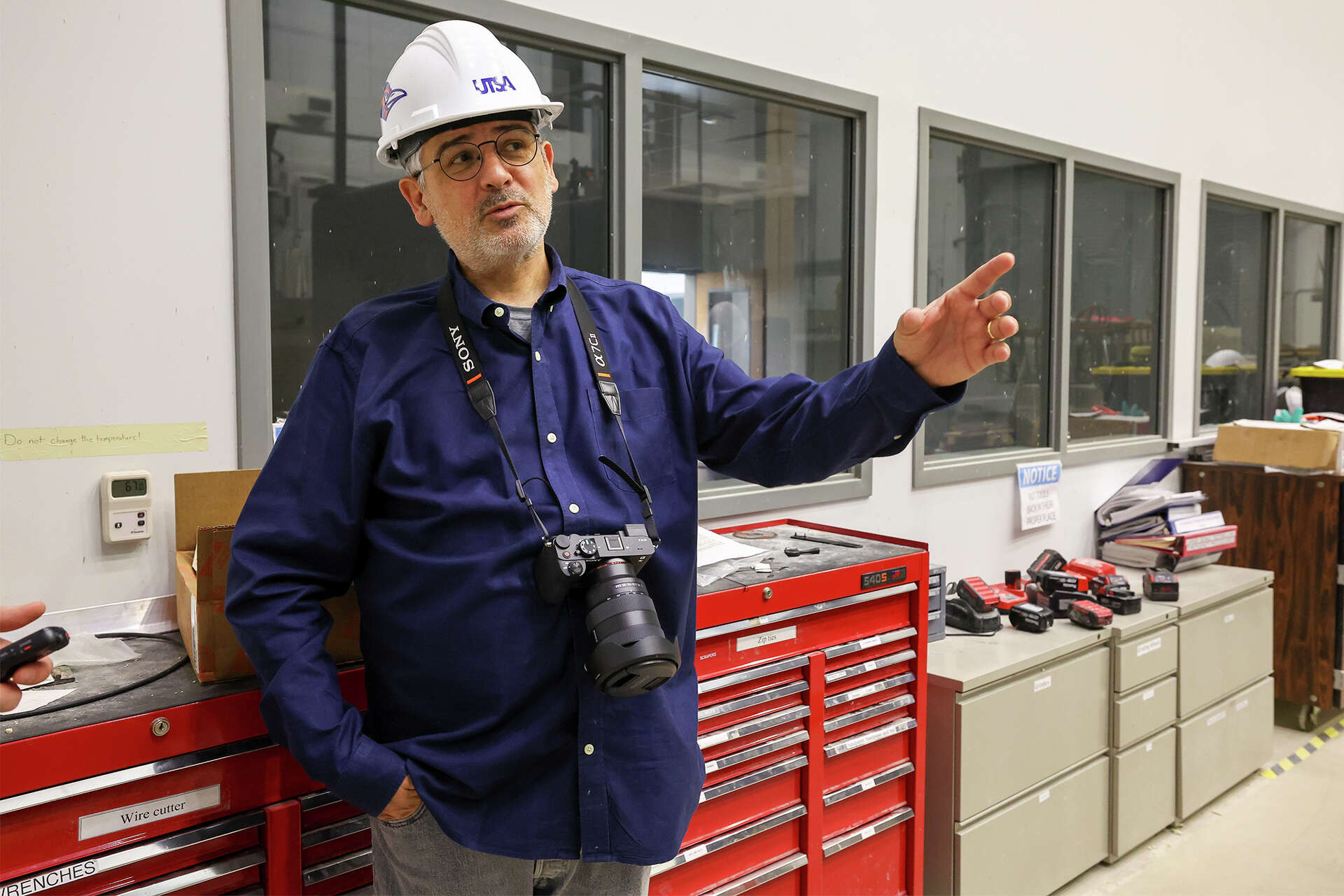 In UTSA lab, professors delight in breaking things for science