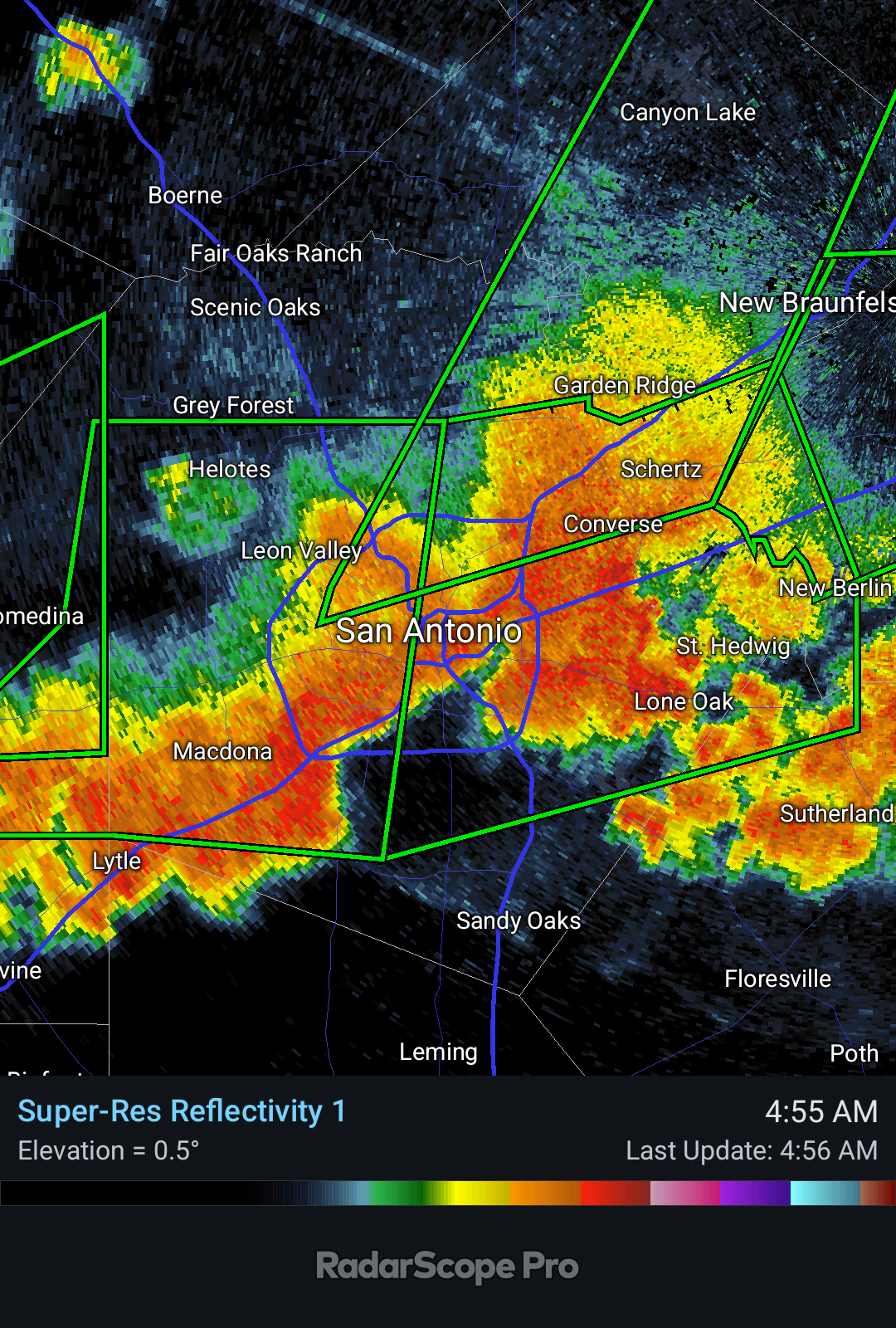 Flood warning continues, thousands without power in San Antonio