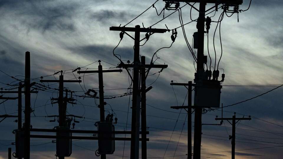 Powerlines, photographed on Tuesday, March 5, 2024, near Monahans, Texas.