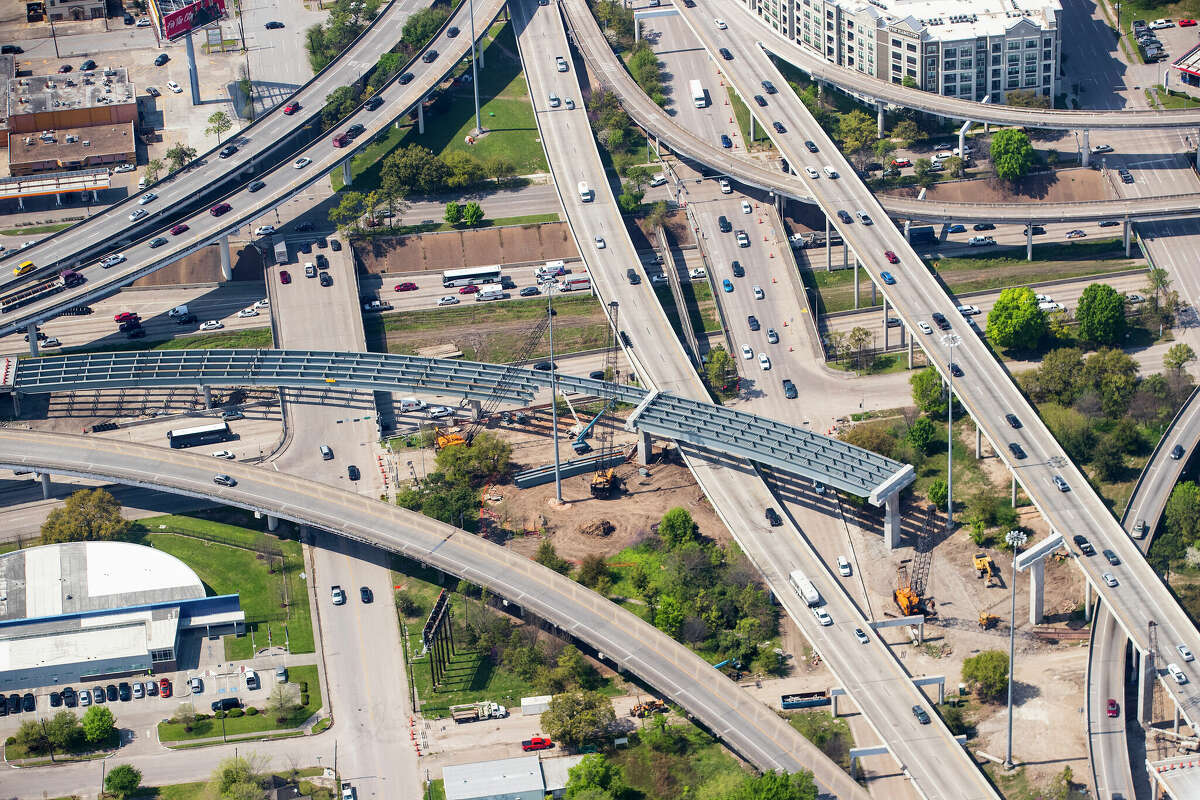 Mayor John Whitmire is attempting to curb speeding and road rage incidents on Houston highways, such as I-45 and US-59. (Photo by Brett Comer/Houston Chronicle via Getty Images)