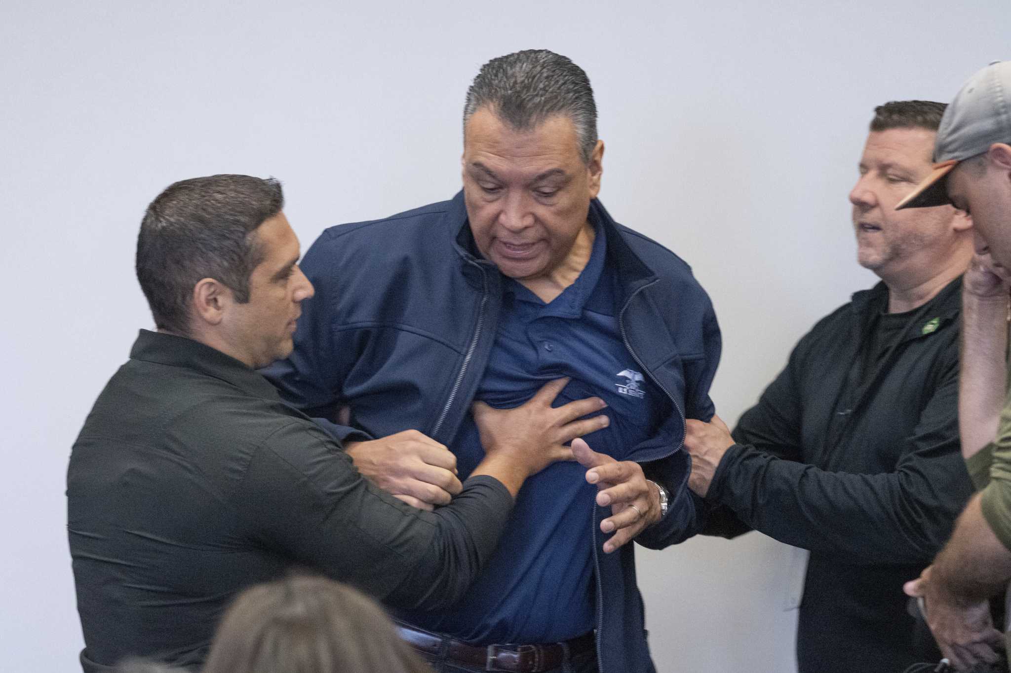 The words that led Padilla to confront Noem — and set off a storm