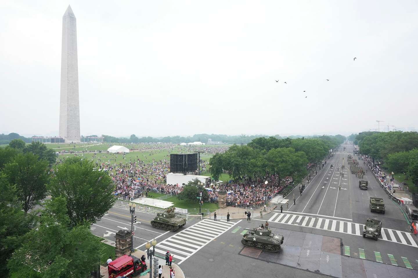 Photos of military parade marking Army's 250th anniversary amid anti ...