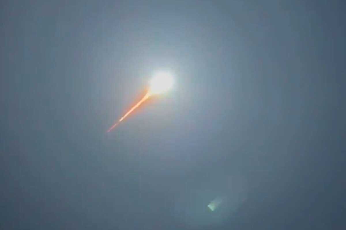 A massive fireball was spotted over South Texas and northern Mexico overnight.