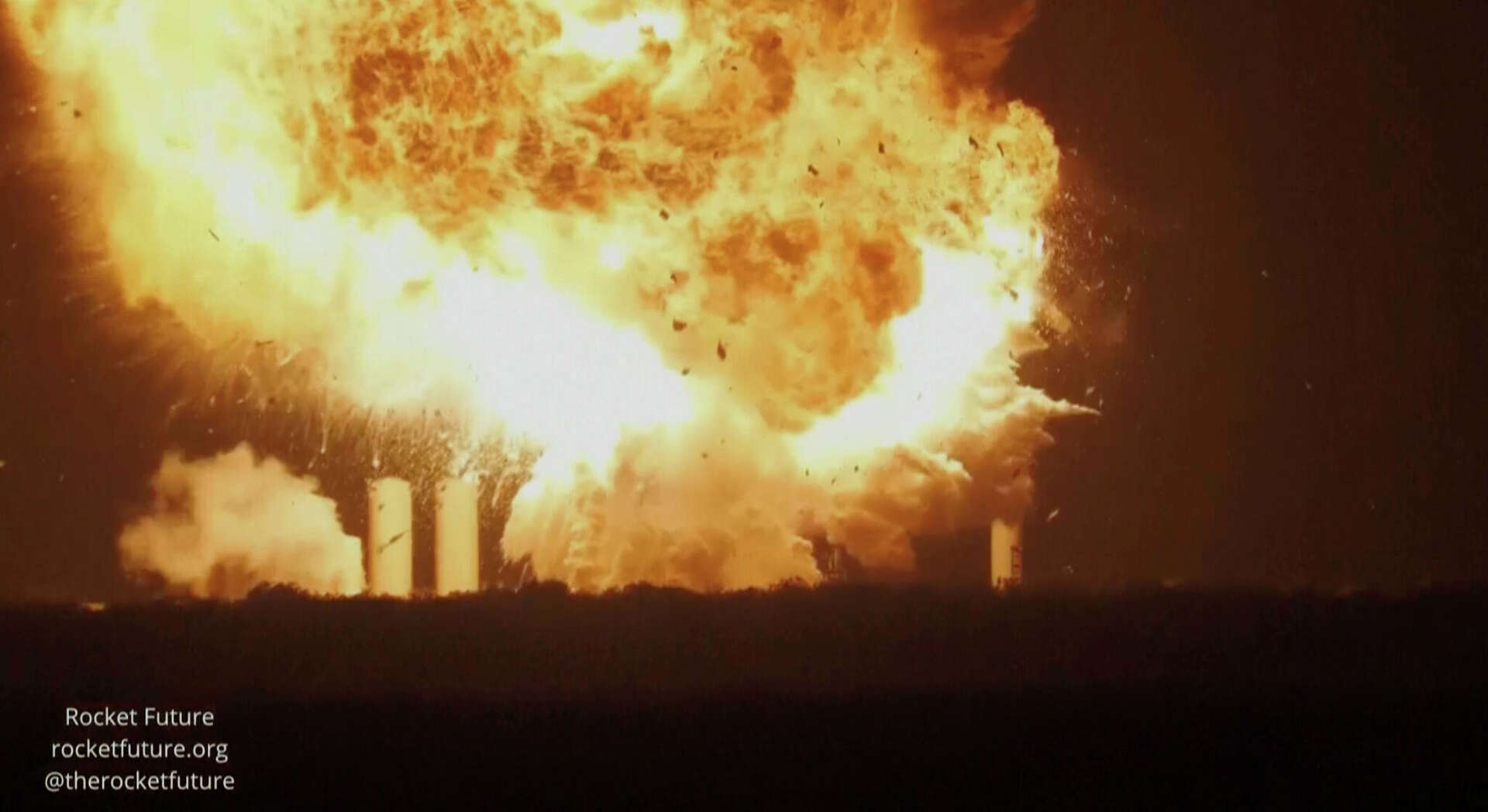 Starship explodes during testing at SpaceX Starbase in Texas