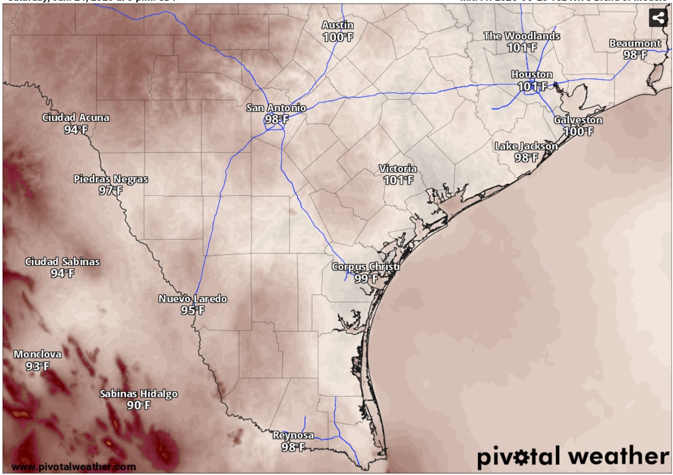 Triple-digit heat index in San Antonio: How humidity worsens heat